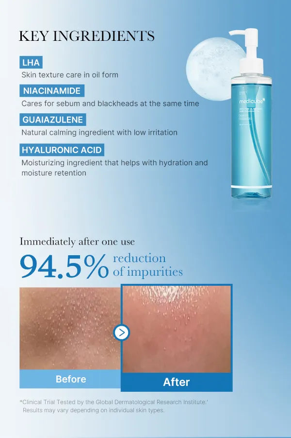 Medicube - Zero Pore Blackhead Deep Cleansing Oil, 205ml