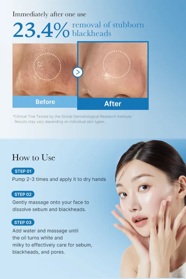 Medicube - Zero Pore Blackhead Deep Cleansing Oil, 205ml
