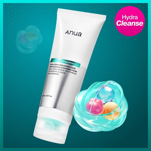 Anua - PDRN Hyaluronic Acid Moisturizing Cleansing Foam 150ml - product view